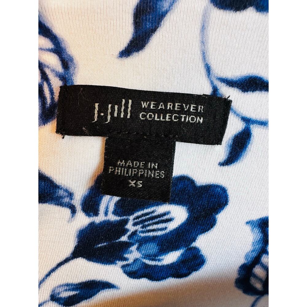 J. jill Short Sleeve XS Floral Dress - Picture 3 of 3